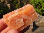 Natural New Sunset Orange Calcite Specimens  x 24 From Spitzkop, Namibia - Toprock Gemstones and Minerals 