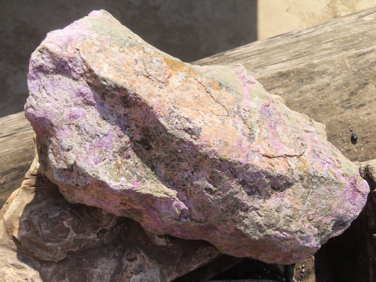 Natural Large Rough Stichtite & Serpentine Specimen x 1 From Barberton, South Africa - Toprock Gemstones and Minerals 