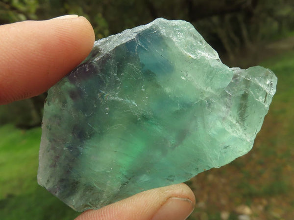 Natural Cobbed & Stone Sealed Watermelon Fluorite Pieces x 24 From Uis, Namibia - TopRock