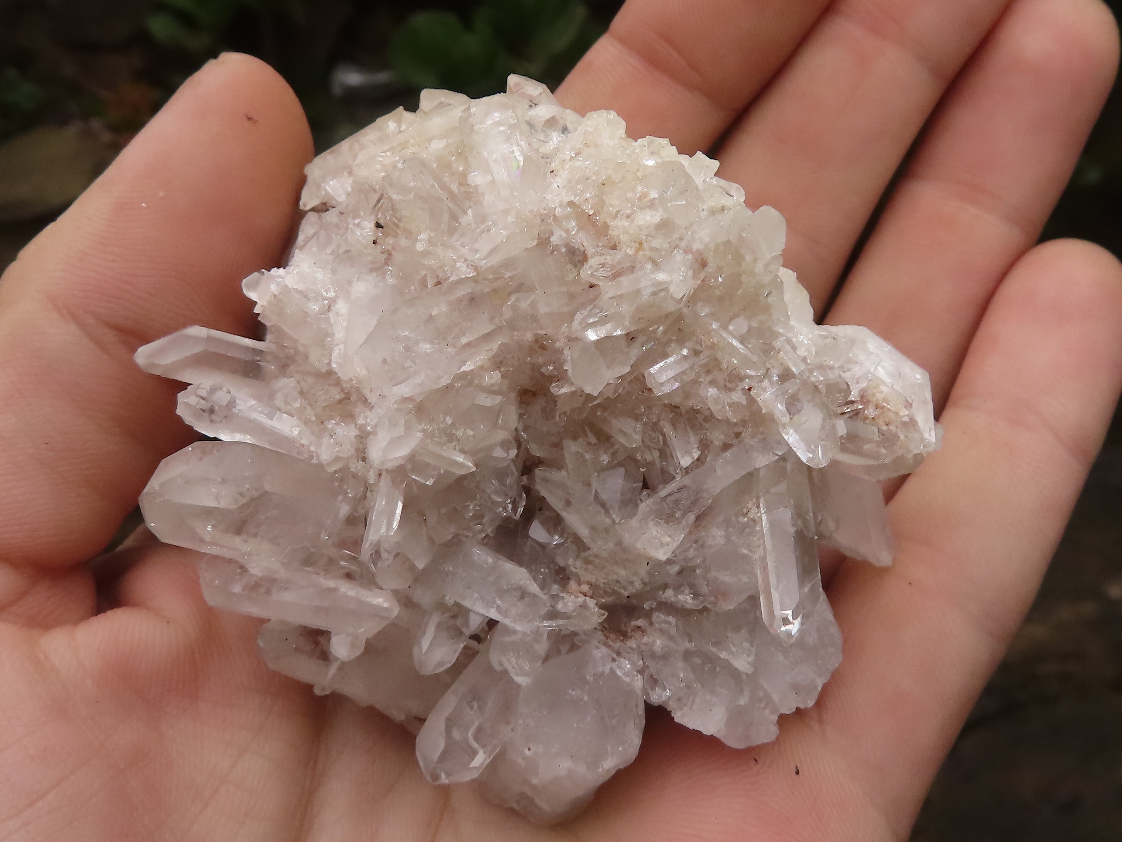 Natural Lovely Selection Of Quartz Clusters  x 14 From Madagascar - TopRock