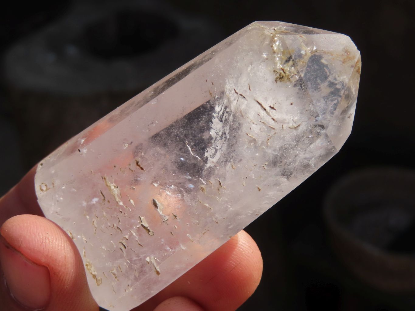 Polished Clear Quartz Crystal Points x 12 From Madagascar - Toprock Gemstones and Minerals 