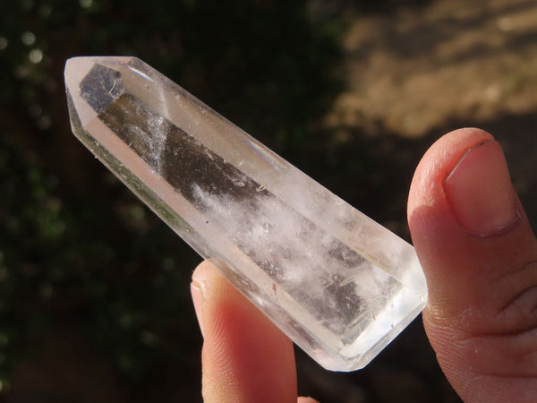 Polished Clear Quartz Crystal Points x 12 From Madagascar - Toprock Gemstones and Minerals 