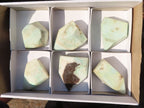 Polished Blue Smithsonite Aragonite Points x 6 From Congo - Toprock Gemstones and Minerals 