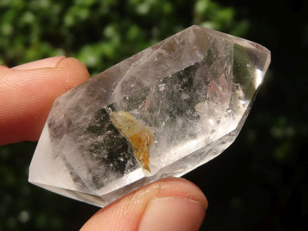 Polished Double Terminated Optic Quartz Crystals  x 20 From Madagascar - TopRock