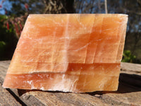 Natural New Sunset Orange Calcite Specimens  x 12 From Spitzkop, Namibia - Toprock Gemstones and Minerals 