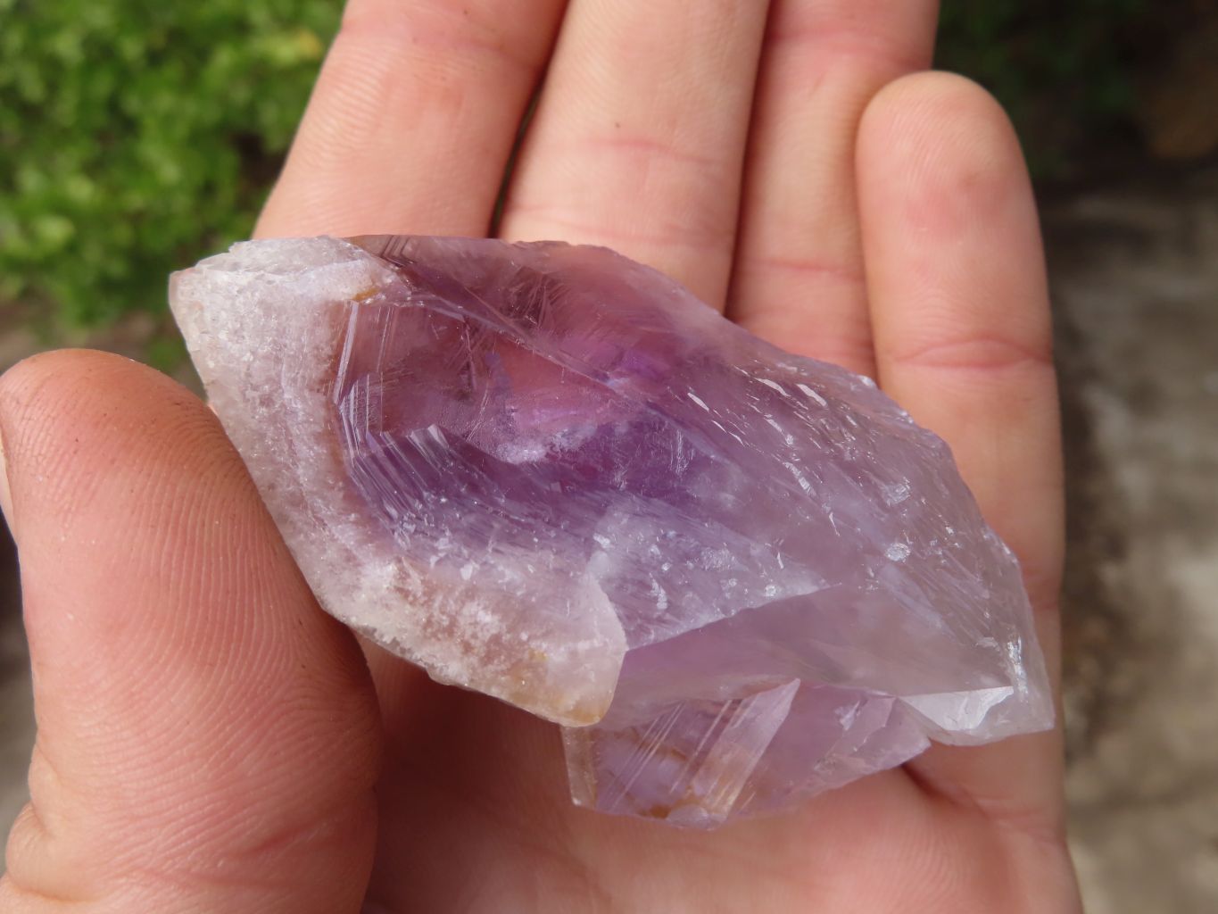Natural Jacaranda Amethyst Crystals x 35 From Zambia - Toprock Gemstones and Minerals 