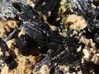 Natural Schorl Black Tourmaline Specimens x 2 From Erongo, Namibia - Toprock Gemstones and Minerals 