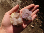 Natural Mixed Spirit Amethyst Quartz Crystals & Clusters  x 24 From Boekenhouthoek, South Africa - Toprock Gemstones and Minerals 