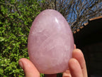 Polished Gemmy Pink Rose Quartz Standing Free Forms x 6 From Antsirabe, Madagascar - Toprock Gemstones and Minerals 