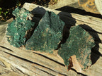 Natural Micro Botryoidal Crystalline Malachite Specimens  x 3 From Congo - Toprock Gemstones and Minerals 
