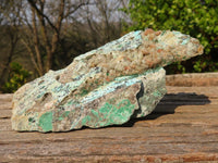 Natural Drusy Coated Chrysocolla & Malachite Dolomite Specimens x 2 From Kakanda, Congo - Toprock Gemstones and Minerals 