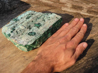 Natural Drusy Coated Chrysocolla & Malachite Dolomite Specimens x 2 From Kakanda, Congo - Toprock Gemstones and Minerals 