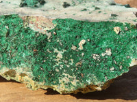 Natural Drusy Coated Chrysocolla & Malachite Dolomite Specimens x 2 From Kakanda, Congo - Toprock Gemstones and Minerals 