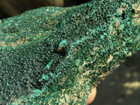 Natural Micro Botryoidal Crystalline Malachite Specimens  x 3 From Congo - Toprock Gemstones and Minerals 