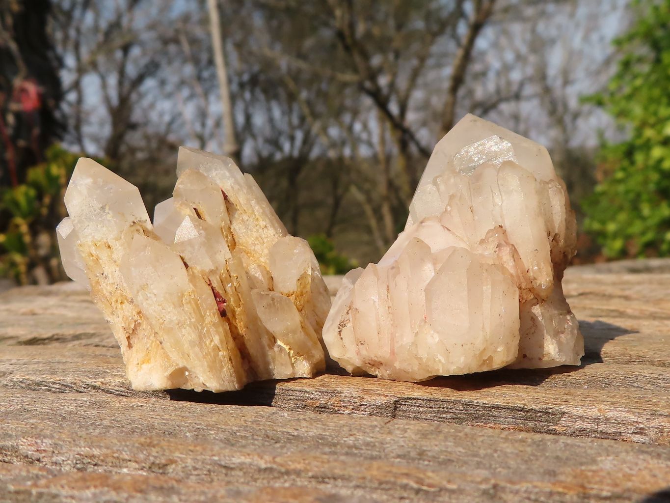 Natural Mixed Selection Of Quartz Clusters  x 23 From Madagascar - Toprock Gemstones and Minerals 