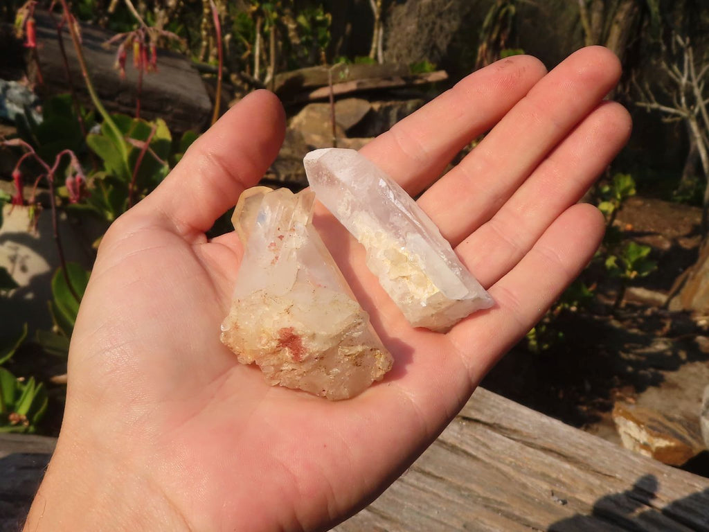 Natural Mixed Selection Of Quartz Clusters  x 23 From Madagascar - Toprock Gemstones and Minerals 