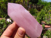Polished Pink Rose Quartz Points  x 3 From Ambatondrazaka, Madagascar - TopRock