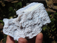 Natural Etched Blue Chalcedony Specimens  x 6 From Malawi - TopRock