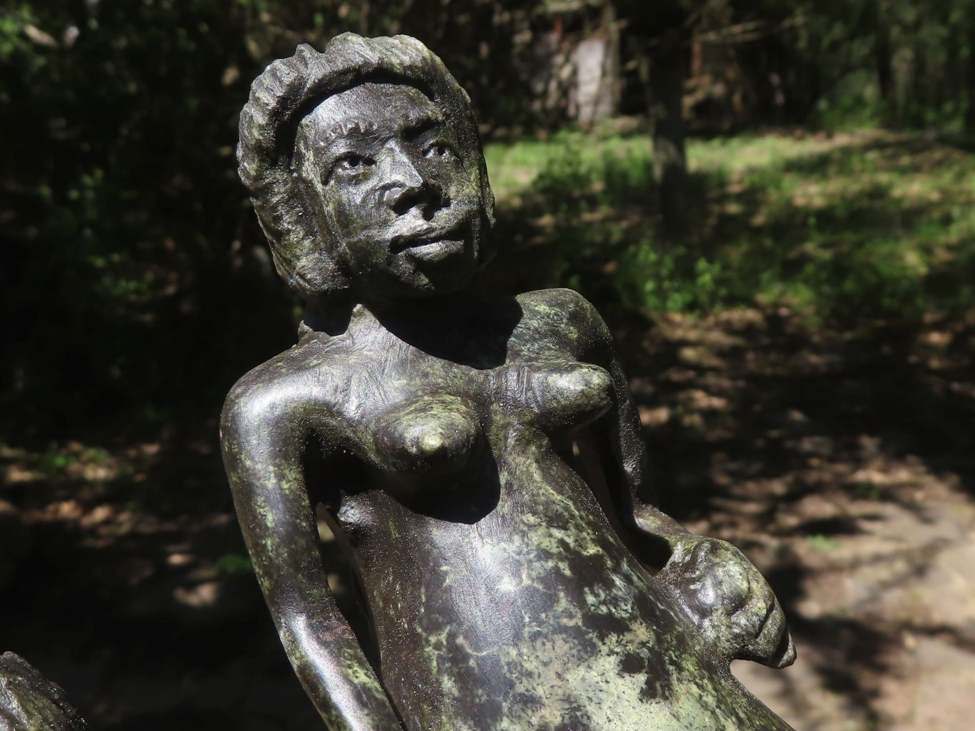 Polished Serpentine African Mermaid Carving  x 1 From Southern Africa - TopRock