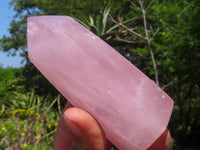 Polished Pink Rose Quartz Points  x 3 From Ambatondrazaka, Madagascar - TopRock