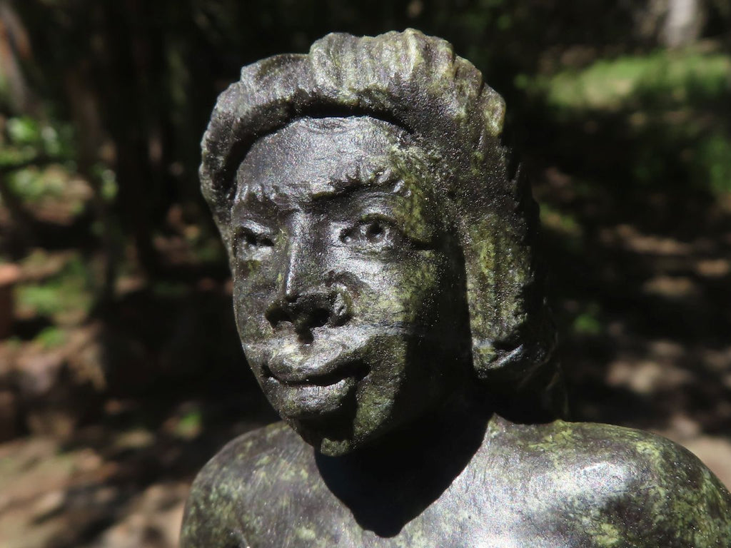 Polished Serpentine African Mermaid Carving  x 1 From Southern Africa - TopRock