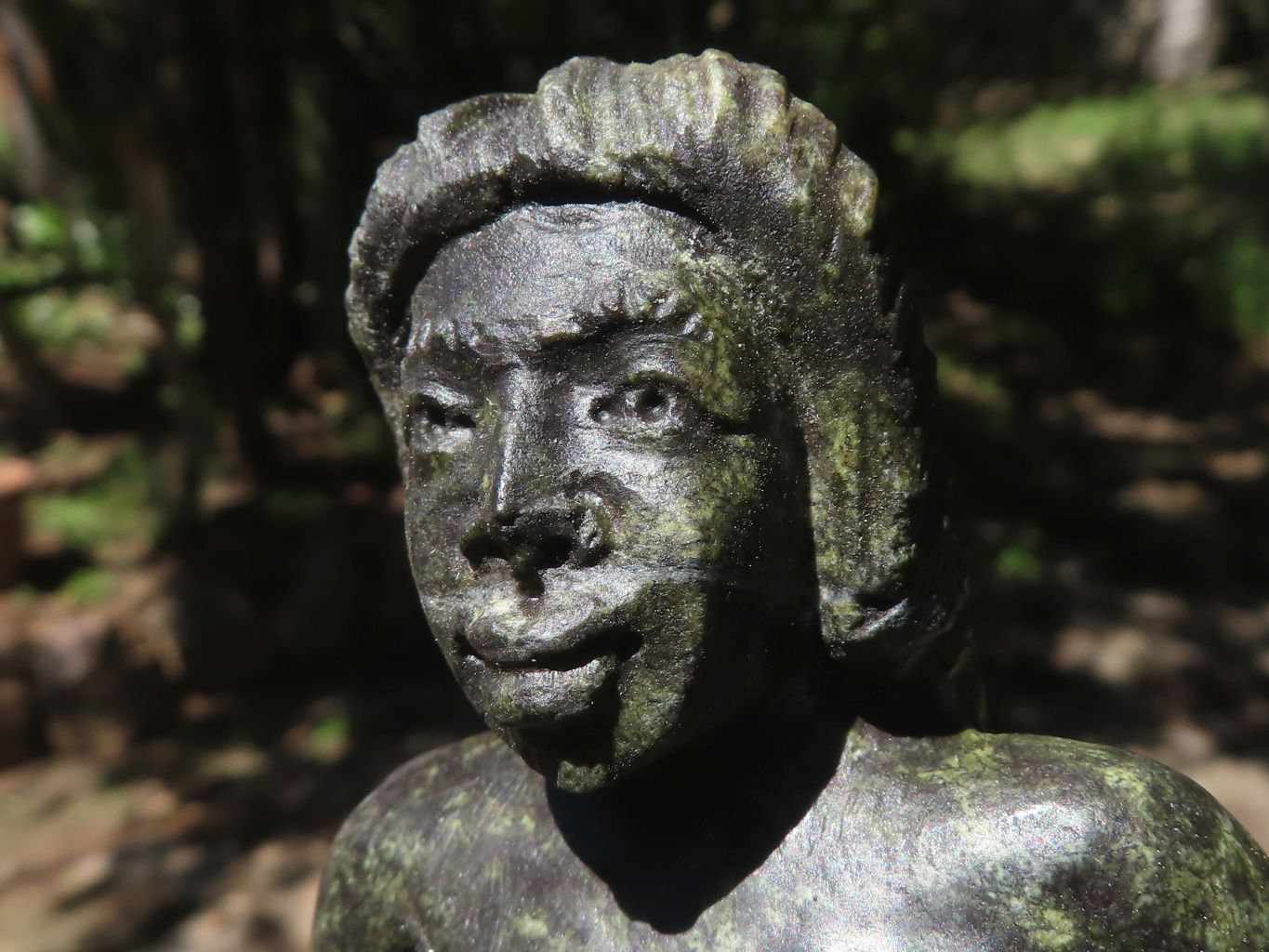 Polished Serpentine African Mermaid Carving  x 1 From Southern Africa - TopRock