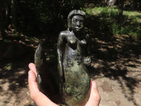 Polished Serpentine African Mermaid Carving  x 1 From Southern Africa - TopRock