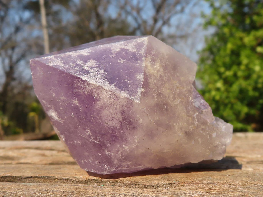 Natural Single Jacaranda Amethyst Crystals x 12 From Mumbwe, Zambia - Toprock Gemstones and Minerals 
