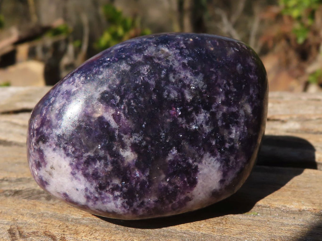 Polished Purple Lepidolite Free Forms  x 6 From Zimbabwe - Toprock Gemstones and Minerals 