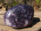 Polished Purple Lepidolite Free Forms  x 6 From Zimbabwe - Toprock Gemstones and Minerals 
