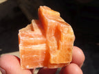 Natural New Sunset Orange Calcite Specimens  x 24 From Spitzkop, Namibia - Toprock Gemstones and Minerals 