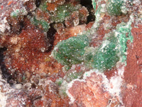 Natural Drusy Coated Ball Malachite On Dolomite Specimen  x 1 From Likasi, Congo - Toprock Gemstones and Minerals 
