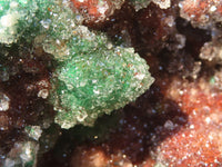 Natural Drusy Coated Ball Malachite On Dolomite Specimen  x 1 From Likasi, Congo - Toprock Gemstones and Minerals 