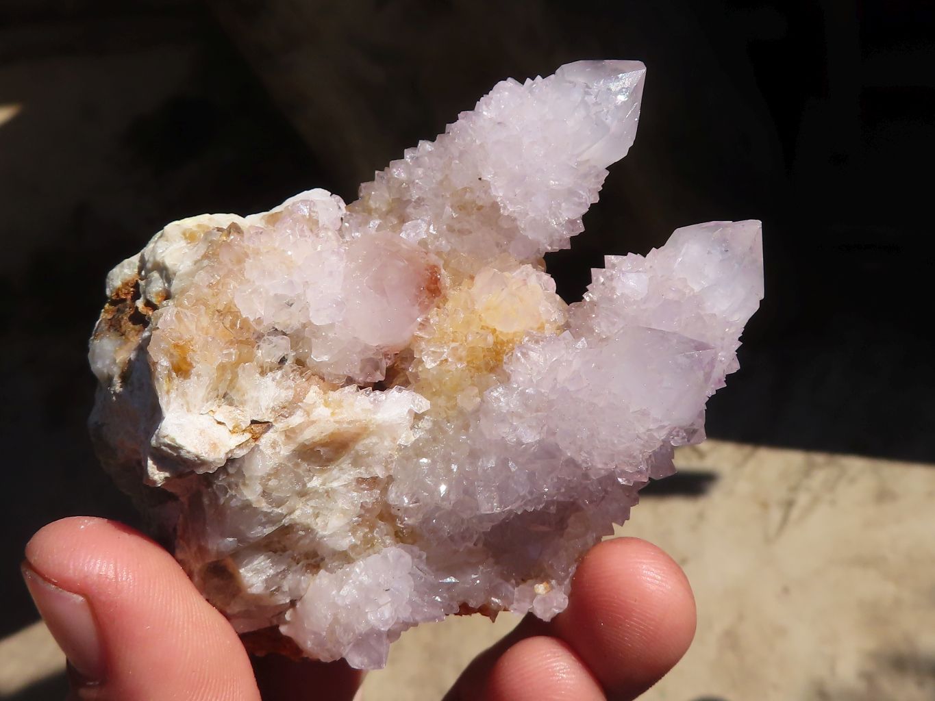 Natural Spirit Amethyst Quartz Clusters x 12 From Boekenhouthoek, South Africa - Toprock Gemstones and Minerals 
