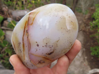 Polished Dendritic Agate Standing Free Forms  x 6 From Moralambo, Madagascar - Toprock Gemstones and Minerals 