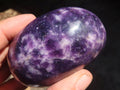 Polished Purple Lepidolite Free Forms  x 6 From Zimbabwe - Toprock Gemstones and Minerals 