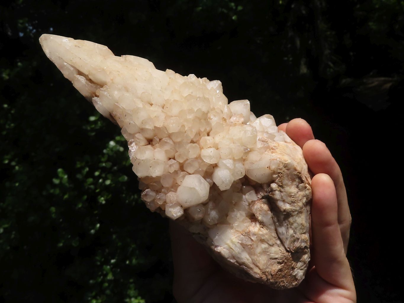 Natural Fir Tree Candle Quartz Clusters  x 3 From Madagascar - TopRock