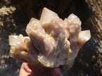 Natural Cascading Smokey Quartz Cluster  x 1 From Luena, Congo - Toprock Gemstones and Minerals 