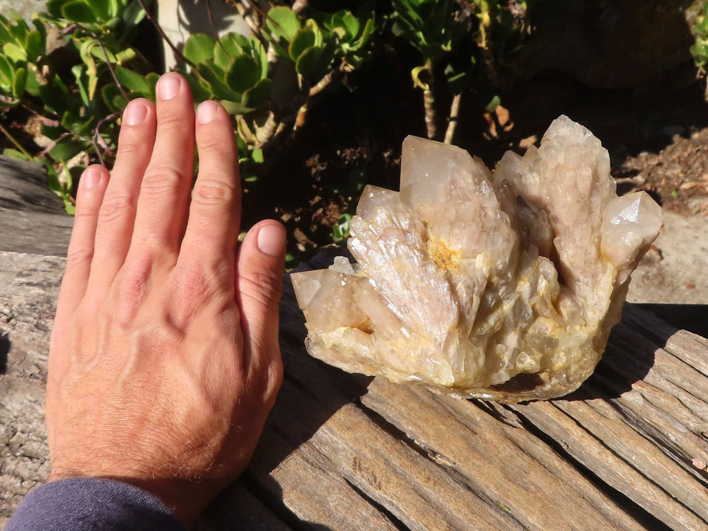 Natural Cascading Smokey Quartz Cluster  x 1 From Luena, Congo - Toprock Gemstones and Minerals 