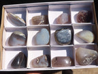 Polished Mixed Selection Of Agate Free Forms  x 12 From Zimbabwe - Toprock Gemstones and Minerals 