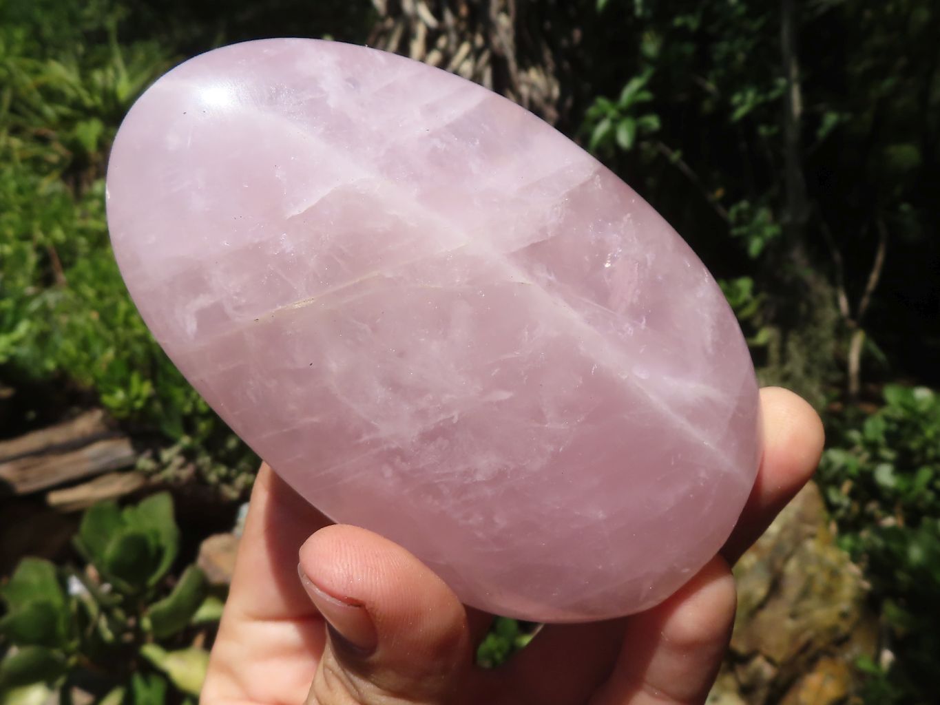Polished Gemmy Pink Rose Quartz Standing Free Forms  x 6 From Ambatondrazaka, Madagascar - TopRock