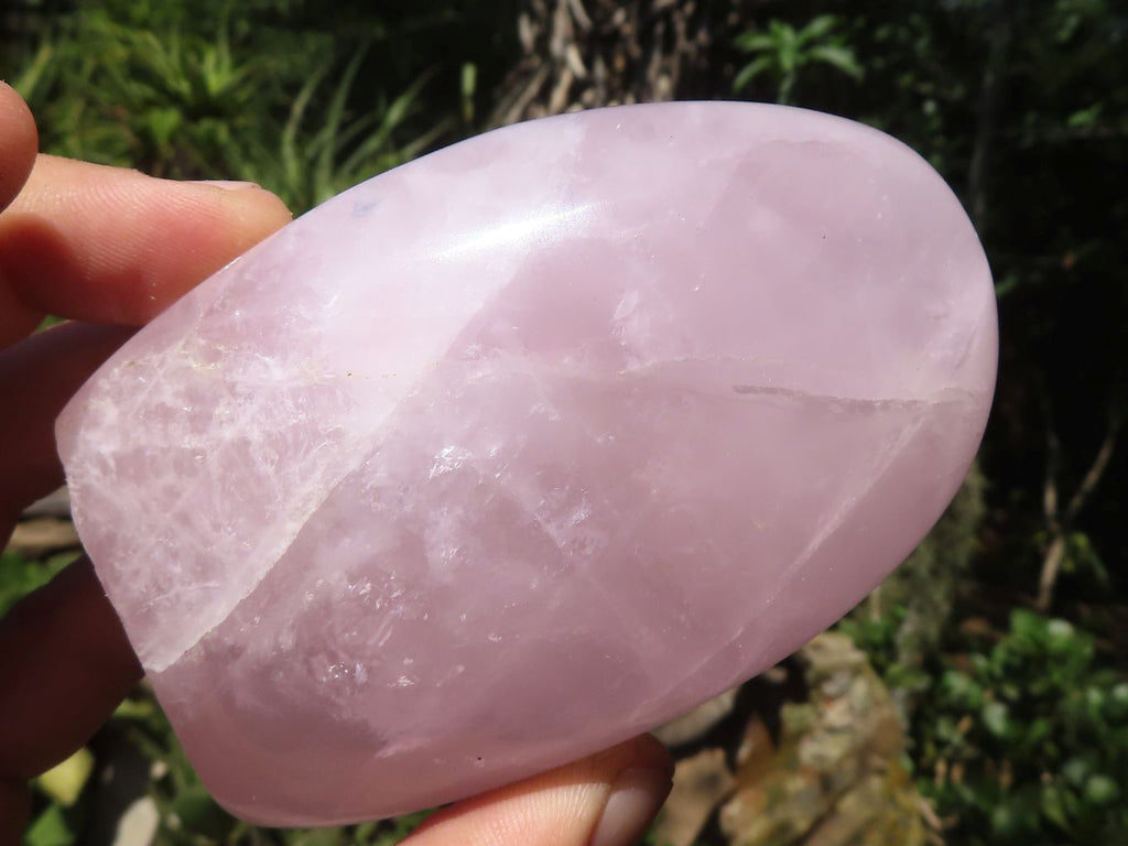 Polished Gemmy Pink Rose Quartz Standing Free Forms  x 6 From Ambatondrazaka, Madagascar - TopRock