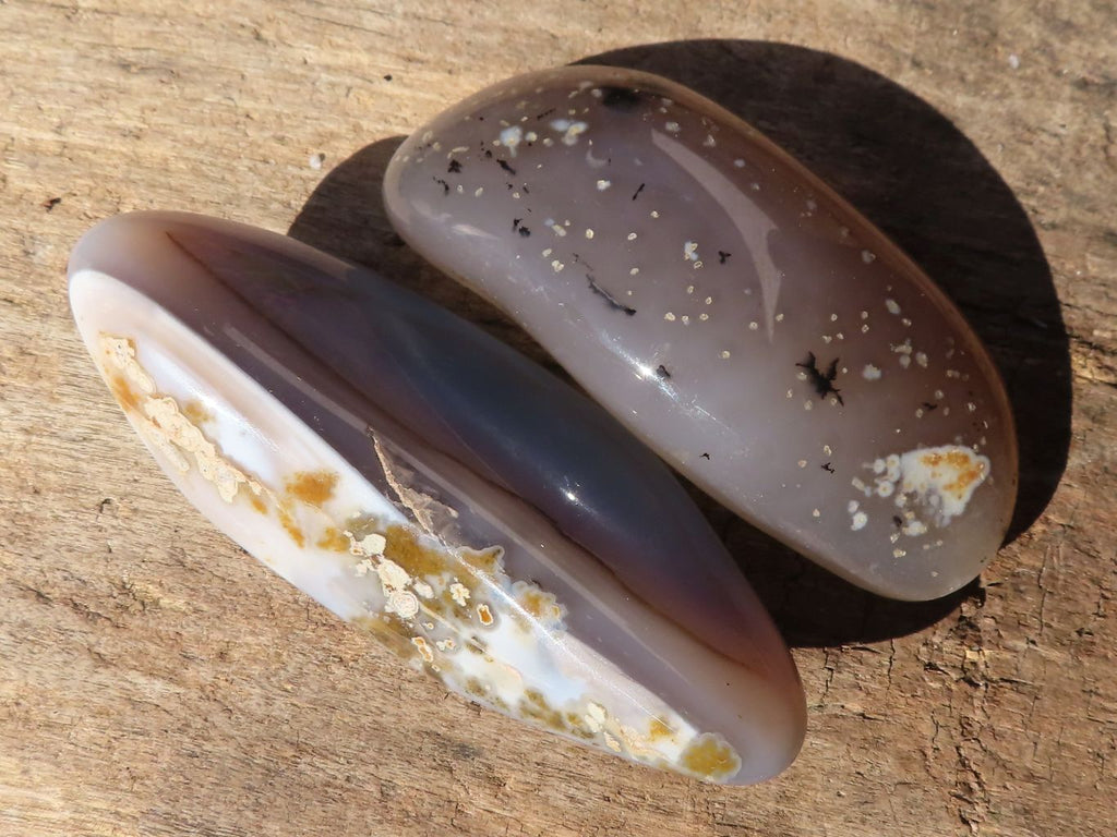 Polished Mixed Selection Of Agate Free Forms  x 12 From Zimbabwe - Toprock Gemstones and Minerals 