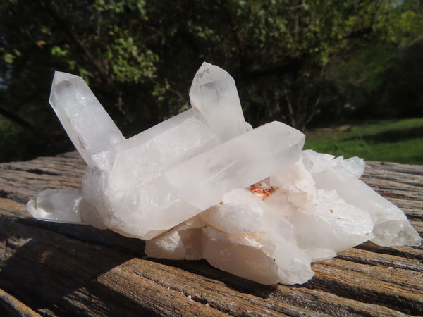 Natural Mixed Selected Quartz Clusters With Nice Intact Crystals  x 6 From Madagascar - TopRock