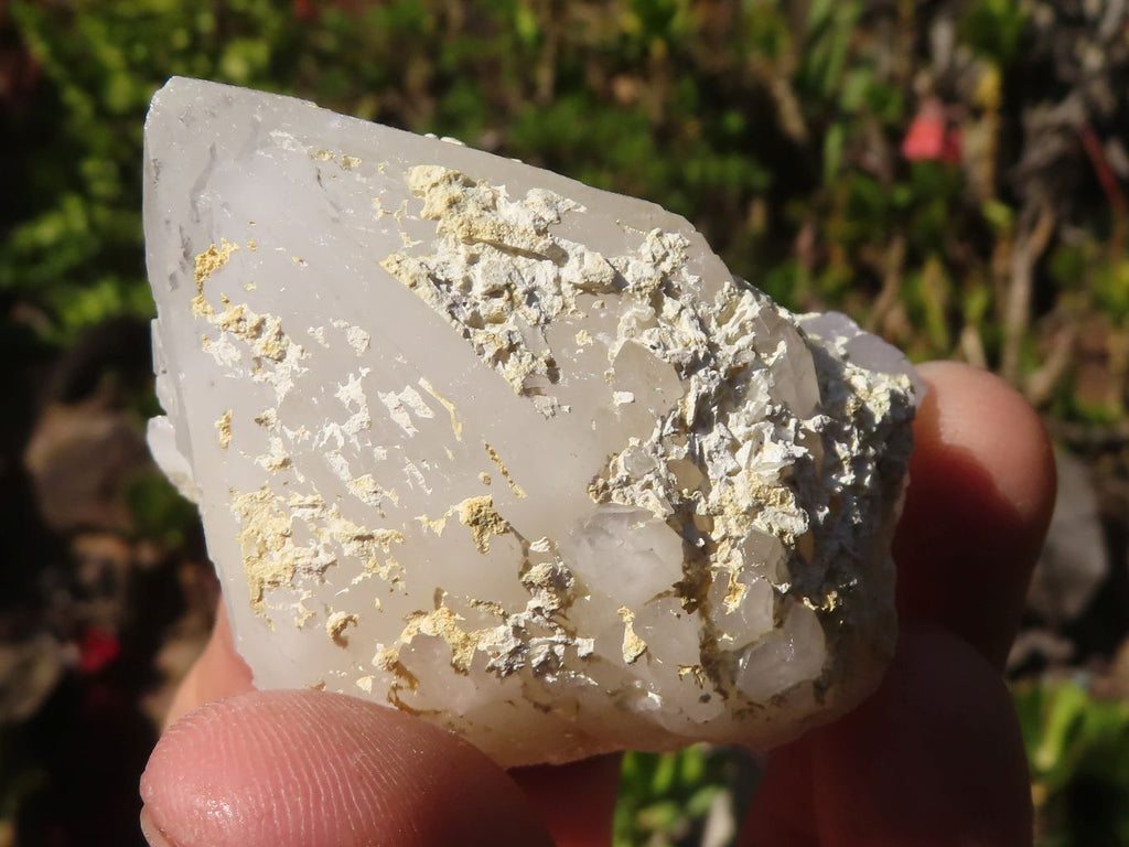 Natural Cathedral Window Quartz Crystals x 12 From Madagascar - Toprock Gemstones and Minerals 
