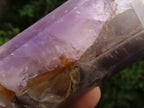 Polished Gemmy Smokey Amethyst Points  x 2 From Madagascar - TopRock