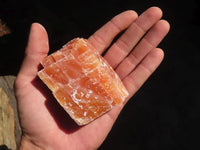 Natural New Sunset Orange Calcite Specimens  x 12 From Spitzkop, Namibia - Toprock Gemstones and Minerals 