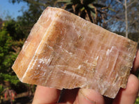 Natural New Sunset Orange Calcite Specimens  x 12 From Spitzkop, Namibia - Toprock Gemstones and Minerals 