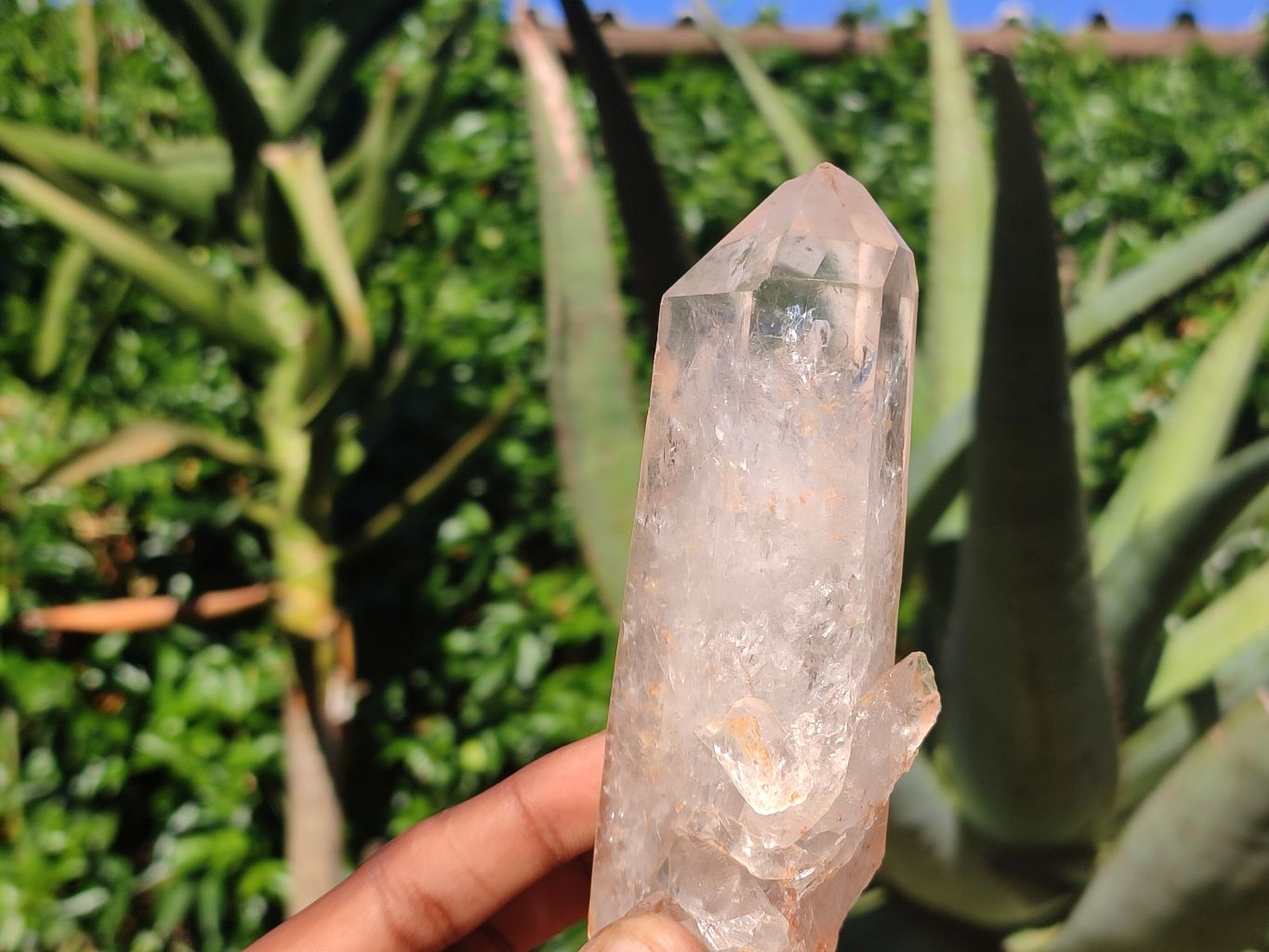 Natural Clear Quartz Crystal Specimens  x 4 From Mpika, Zambia - Toprock Gemstones and Minerals 