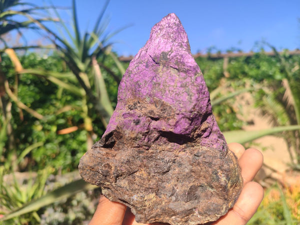 Natural Large Metallic Purpurite Specimens  x 2 From Erongo, Namibia - Toprock Gemstones and Minerals 